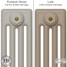 CI-RC-NEUTRAL-030 - Richmond Neutral 4 Column Victorian Cast Iron Radiator H660mm x W1146mm CI-RC-NEUTRAL-030 - Richmond Neutral 4 Column Victorian Cast Iron Radiator H660mm x W1146mm